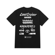 画像2: HUFｘLand Cruiser Rosetta Tee Black / ハフｘランドクルーザー ショートスリーブ Tシャツ ブラック (2)