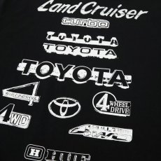 画像4: HUFｘLand Cruiser Rosetta Tee Black / ハフｘランドクルーザー ショートスリーブ Tシャツ ブラック (4)