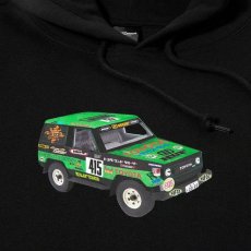 画像3: HUFｘLand Cruiser Sahara Rally Hoodie Black / ハフｘランドクルーザー プルオーバーフーディ ブラック (3)