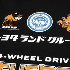 画像4: HUFｘLand Cruiser Sahara Rally Hoodie Black / ハフｘランドクルーザー プルオーバーフーディ ブラック (4)