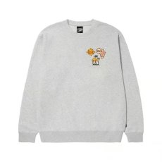 画像1: HUFｘLand Cruiser Overland Touring Crewneck Ash / ハフｘランドクルーザー クルーネック スウェット アッシュ (1)