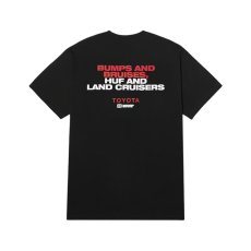 画像2: HUFｘLand Cruiser Big Poppa J8 Tee Black / ハフｘランドクルーザー ショートスリーブ Tシャツ ブラック (2)