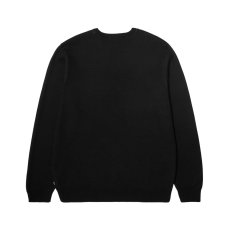 画像2: HUF Song Intarsia Sweater Black / ハフ ソング インターシャ セーター ブラック (2)