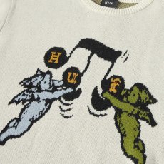 画像3: HUF Song Intarsia Sweater Linen / ハフ ソング インターシャ セーター リネン (3)