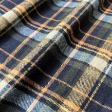 画像3: Sonoma Goods L/S Flannel Check Shirts NavyｘOliveｘPink Plaid / ソノマグッズ フランネル チェック シャツ ネイビーｘオリーブｘピンク (3)