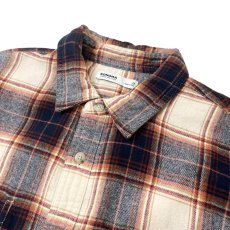 画像2: Sonoma Goods L/S Flannel Check Shirts Orange Pop Plaid / ソノマグッズ フランネル チェック シャツ オレンジ (2)