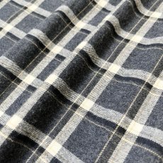 画像3: Sonoma Goods L/S Flannel Check Shirts Navy Heather Plaid / ソノマグッズ フランネル チェック シャツ ネイビーヘザー (3)