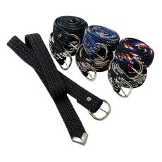 画像1: M&F Western Products Nylon Braided Belt / エムアンドエフ ウェスタンプロダクト ナイロン ウェブベルト (1)