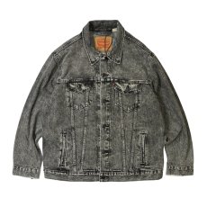 画像1: Levi's USA Relaxed Fit Denim Trucker Jacket Black Wash / リーバイス アメリカモデル リラックスフィット トラッカー デニムジャケット ブラックウォッシュ (1)