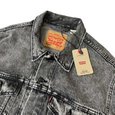 画像2: Levi's USA Relaxed Fit Denim Trucker Jacket Black Wash / リーバイス アメリカモデル リラックスフィット トラッカー デニムジャケット ブラックウォッシュ (2)