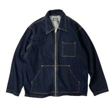 画像1: Levi's USA Garage Jacket Rinse / リーバイス アメリカモデル カバーオール ガレージ ジャケット リンス (1)