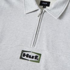 画像3: HUF Slate Quarter Zip Fleece Heather Grey / ハフ スレート クォータージップ フリース ヘザーグレー (3)