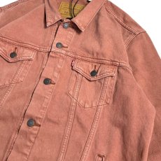 画像5: Levi's Premium USA Trucker Jacket Washed Brown / リーバイスプレミアム アメリカモデル トラッカー デニムジャケット ウォッシュドブラウン (5)