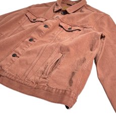 画像6: Levi's Premium USA Trucker Jacket Washed Brown / リーバイスプレミアム アメリカモデル トラッカー デニムジャケット ウォッシュドブラウン (6)