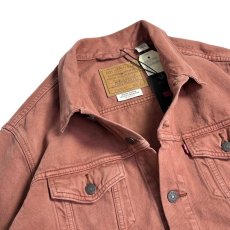 画像4: Levi's Premium USA Trucker Jacket Washed Brown / リーバイスプレミアム アメリカモデル トラッカー デニムジャケット ウォッシュドブラウン (4)