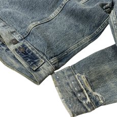 画像6: Levi's USA #72334 The Trucker Damage Denim Jacket Stonewash / リーバイス アメリカモデル ザ・トラッカー ダメージデニム ジャケット ストーンウォッシュ (6)