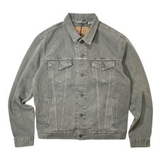 画像1: Levi's Premium USA Trucker Jacket Washed Green / リーバイスプレミアム アメリカモデル トラッカー デニムジャケット ウォッシュドグリーン (1)