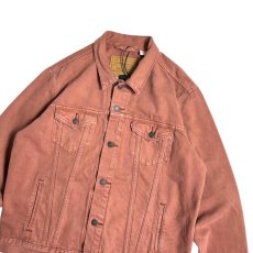 画像3: Levi's Premium USA Trucker Jacket Washed Brown / リーバイスプレミアム アメリカモデル トラッカー デニムジャケット ウォッシュドブラウン (3)