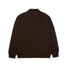 画像2: HUF Slate Quarter Zip Fleece Espresso / ハフ スレート クォータージップ フリース エスプレッソ (2)