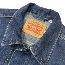 画像2: Levi's USA #72334 The Trucker Denim Jacket Dark Stonewash / リーバイス アメリカモデル ザ・トラッカー デニムジャケット ダークストーンウォッシュ (2)