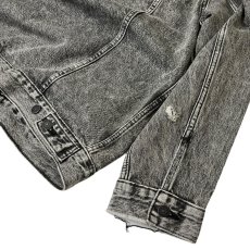 画像3: Levi's USA Relaxed Fit Denim Trucker Jacket Black Wash / リーバイス アメリカモデル リラックスフィット トラッカー デニムジャケット ブラックウォッシュ (3)