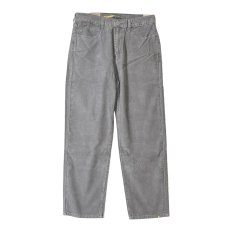 画像1: Levi's Silvertab Loose Fit Corduroy Pants Grey / リーバイス シルバータブ ルーズフィット コーデュロイ パンツ グレー (1)