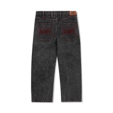 画像1: Butter Goods Breakdown Relaxed Denim Jeans Acid Wash Black / バターグッズ ブレイクダウン リラックス デニム アシッドウォッシュブラック (1)