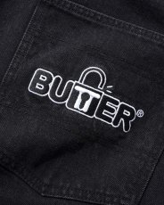 画像4: Butter Goods Lock Baggy Denim Jeans Black / バターグッズ ロック バギー デニム ブラック (4)