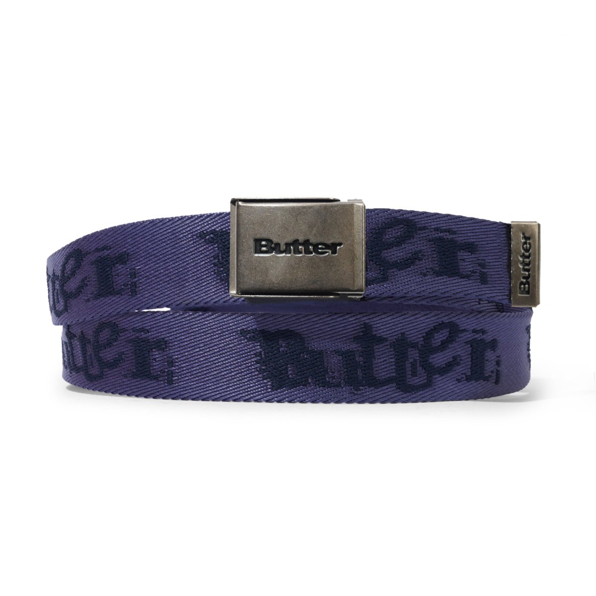 画像1: Butter Goods Breakdown Woven Belt Blue / バターグッズ ブレイクダウン ウーブンベルト ブルー (1)