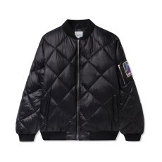 画像1: Butter Goods Temperature Bomber Jacket Black / バターグッズ ボンバー ジャケット ブラック (1)