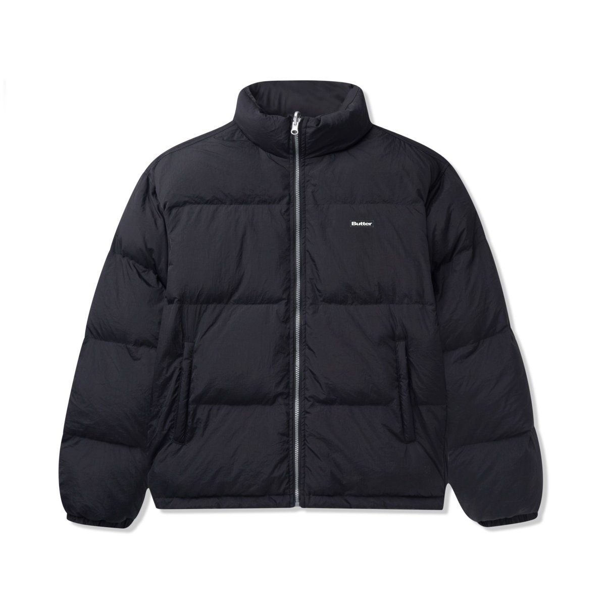 画像1: Butter Goods Endure Puffer Jacket Black / バターグッズ パファー ジャケット ブラック (1)