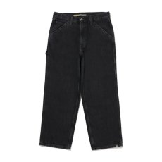 画像2: Levi's Silvertab Baggy Carpenter Jeans Black / リーバイス シルバータブ バギーカーペンター デニム ブラック (2)