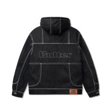 画像2: Butter Goods Adilson Denim Jacket Black / バターグッズ アディルソン デニムジャケット ブラック (2)