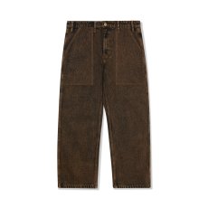 画像2: Butter Goods Breakdown Relaxed Denim Jeans Acid Wash Brown / バターグッズ ブレイクダウン リラックス デニム アシッドウォッシュブラウン (2)