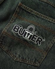 画像4: Butter Goods Lock Baggy Denim Jeans Dark Green / バターグッズ ロック バギー デニム ダークグリーン (4)