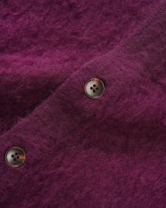 画像3: Butter Goods Mohair Button Up Knitted Shirts Purple / バターグッズ モヘア ボタンアップ ニットシャツ パープル (3)