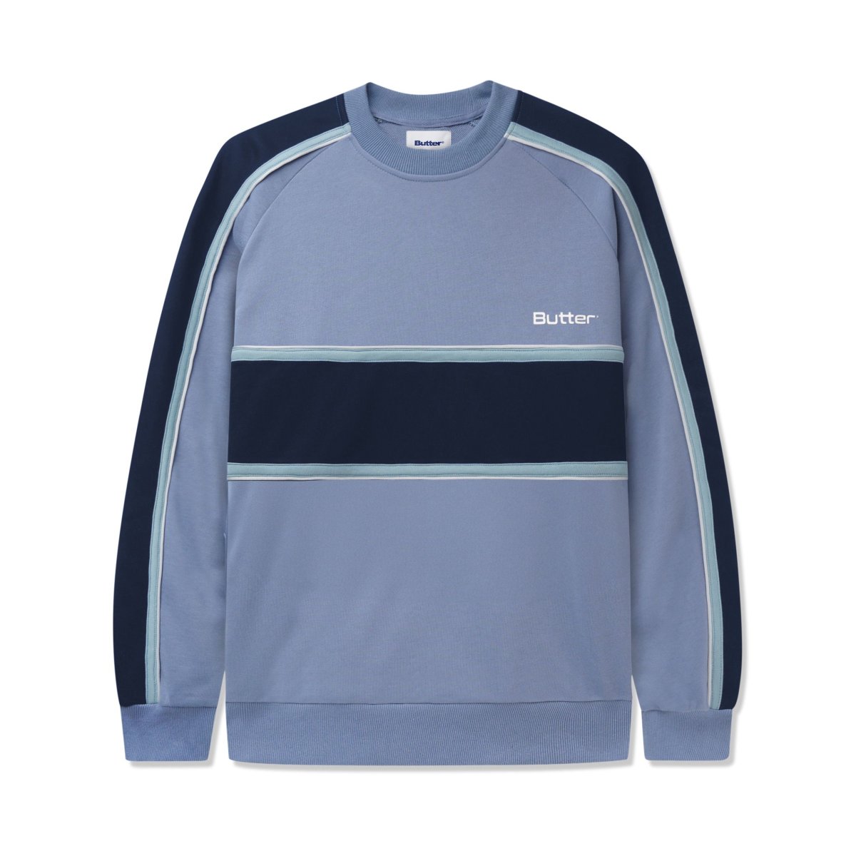 画像1: Butter Goods Division Crewneck Slate / バターグッズ ディヴィジョン クルーネックスウェット スレート (1)