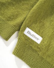 画像4: Butter Goods Mohair Button Up Knitted Shirts Moss / バターグッズ モヘア ボタンアップ ニットシャツ モス (4)