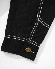 画像6: Butter Goods Adilson Denim Jacket Black / バターグッズ アディルソン デニムジャケット ブラック (6)