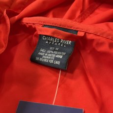 画像3: Charles River Apparel Pack-N-Go Pullover Red / チャールズリバーアパレル パッカブル アノラック レッド (3)