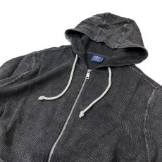 画像2: Charles River Apparel Full Zip Camden Hoodie Vintage Black / チャールズリバーアパレル フルジップ カムデン フーディ ビンテージブラック (2)