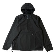 画像1: Charles River Apparel Pack-N-Go Pullover Black / チャールズリバーアパレル パッカブル アノラック ブラック (1)