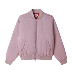 画像1: OBEY Fleight Bomber Jacket Potent Purple / オベイ フライト ボンバージャケット パープル (1)