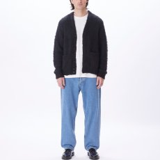 画像3: OBEY Patron Cardigan Black / オベイ パトロン カーディガン ブラック (3)