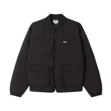 画像1: OBEY Charlie Jacket Black / オベイ チャーリー ジャケット ブラック (1)