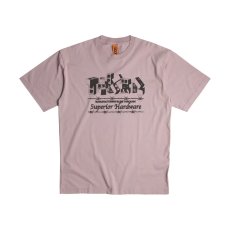 画像1: Token Breeze Block Tee Mauve / トークン ブリーズ ブロック Tシャツ モーブ (1)