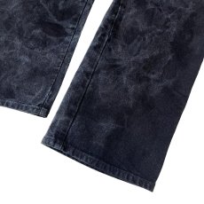 画像4: RAWDRIP Custom NEO BLUE Frost Baggy Carpenter Jeans / ロウドリップ カスタム ネオブルー フロスト バギー カーペンタージーンズ (4)