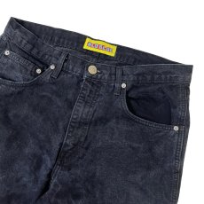 画像3: RAWDRIP Custom NEO BLUE Frost Baggy Carpenter Jeans / ロウドリップ カスタム ネオブルー フロスト バギー カーペンタージーンズ (3)