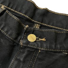 画像6: RAWDRIP Custom Carhartt B11 Washed Duck Work Pants Black / ロウドリップカスタム カーハート B11 ウォッシュド ダック ワークパンツ ブラック (6)