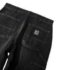 画像7: RAWDRIP Custom Carhartt B11 Washed Duck Work Pants Black / ロウドリップカスタム カーハート B11 ウォッシュド ダック ワークパンツ ブラック (7)